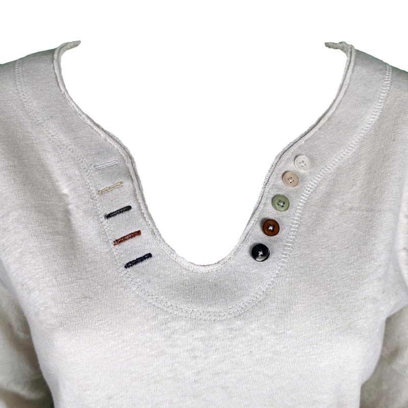 Thumbnail of Long Sleeve T-Shirt With A Rhinestone Love On The Back image