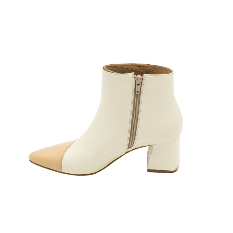 Thumbnail of Katio Bootie Tan Arequipe And Ivory Leather image