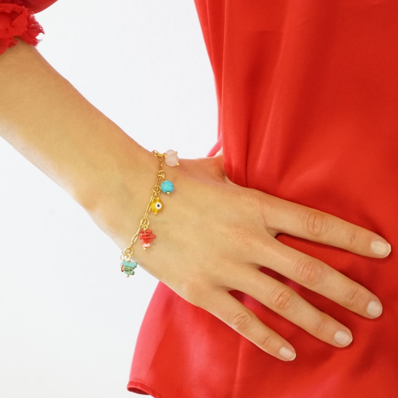 Thumbnail of Mixed Gemstone Bracelet Alice image