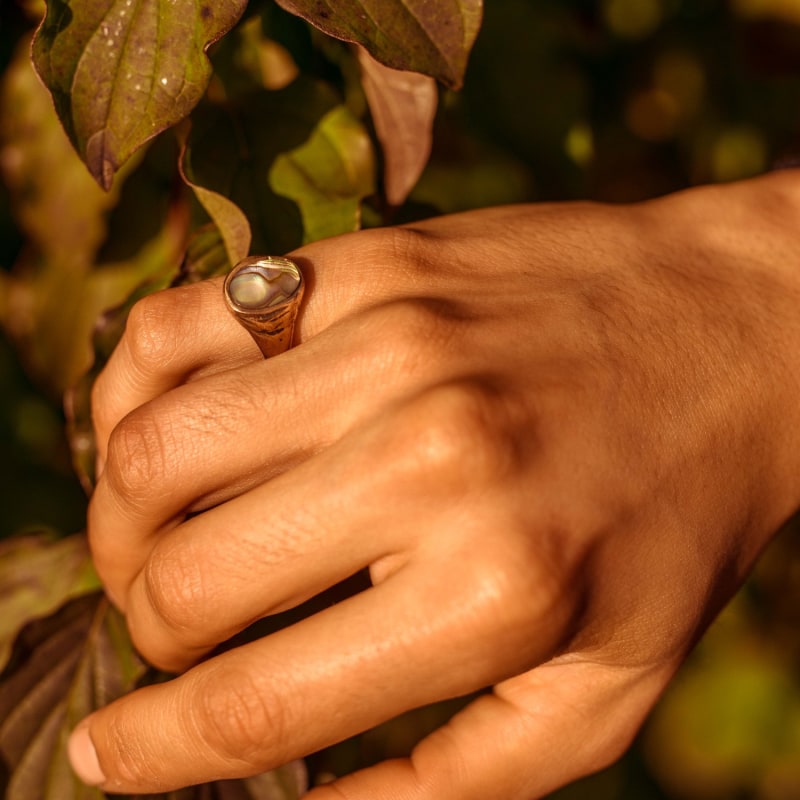 Thumbnail of Jack Sparrow Ring Bronze- Rose Gold image