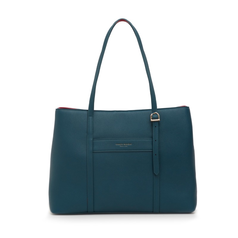 Tote bag shop with front pocket