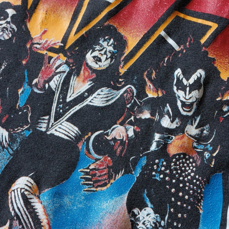 Thumbnail of Kiss - Destroyer - Vintage Band Tank - Heavy Relic Black image