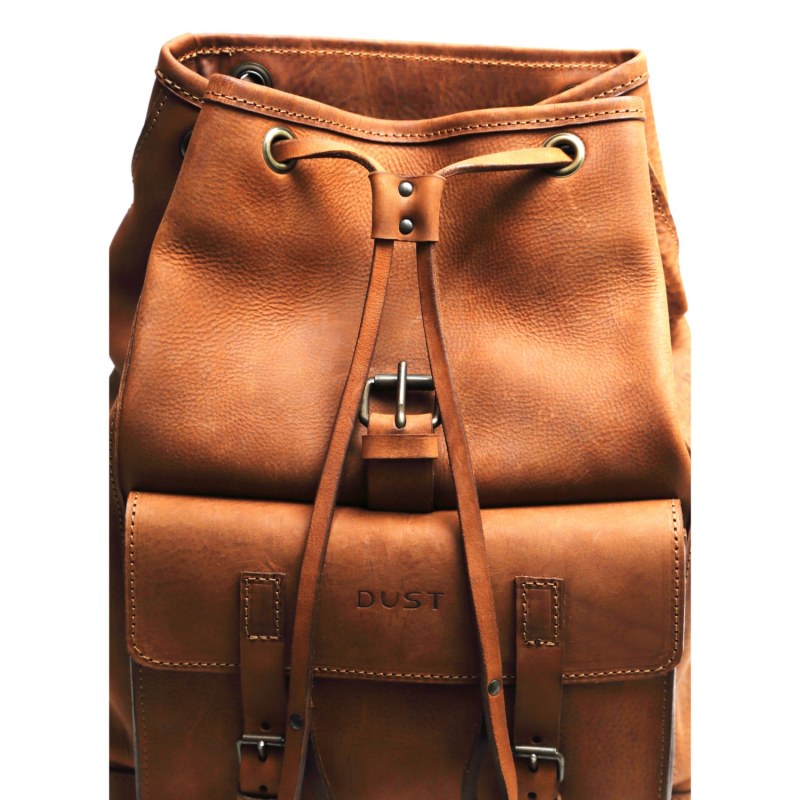 Thumbnail of Leather Backpack In Heritage Brown image
