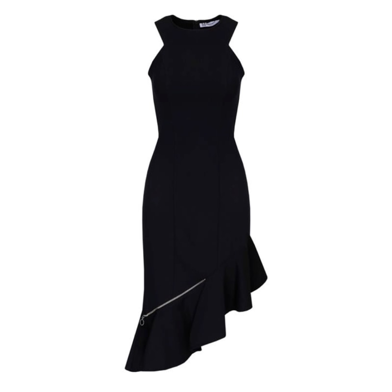 Thumbnail of Pencil Midi Black Dress image