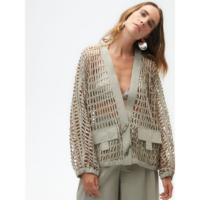 Mesh jacket womens store