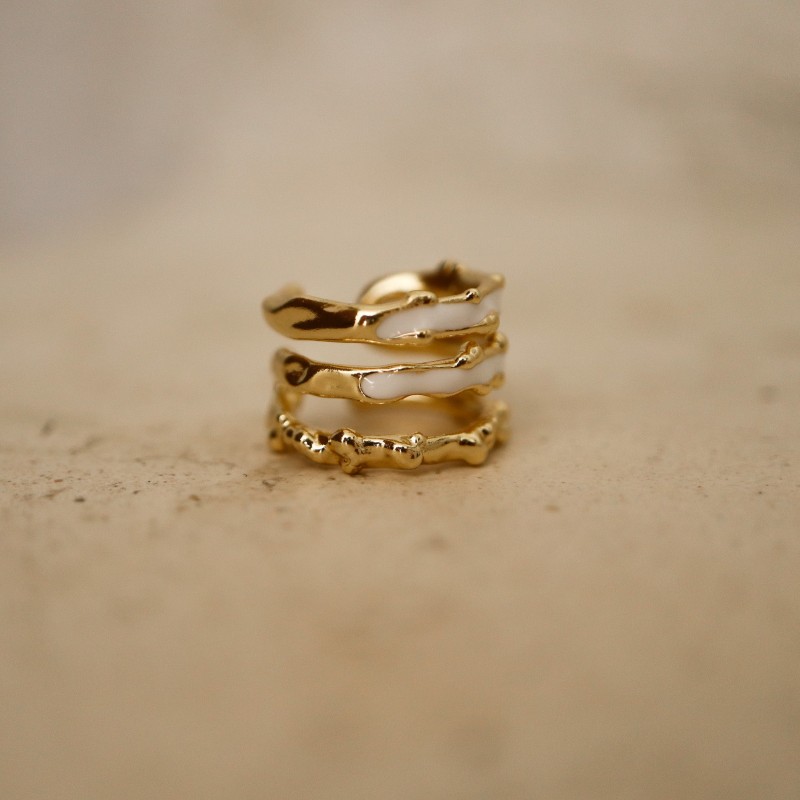 Thumbnail of Triple Cuff Earring - Gold image