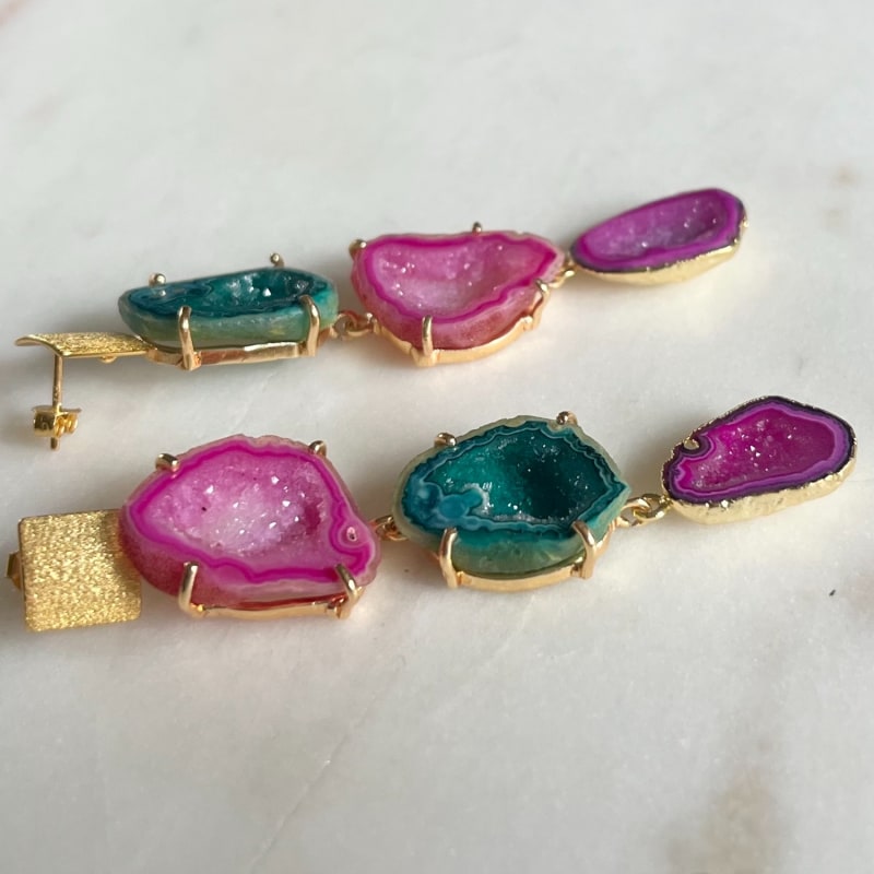 Thumbnail of Triple Rocks In The Sky Earrings image