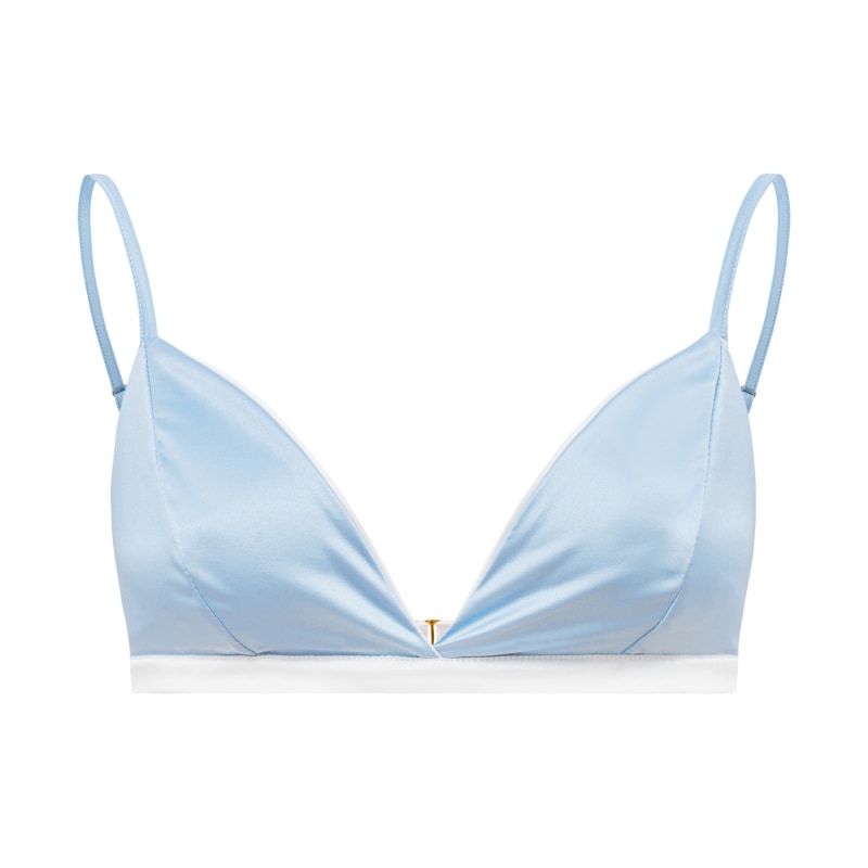 SATIN BRA Blue Crush