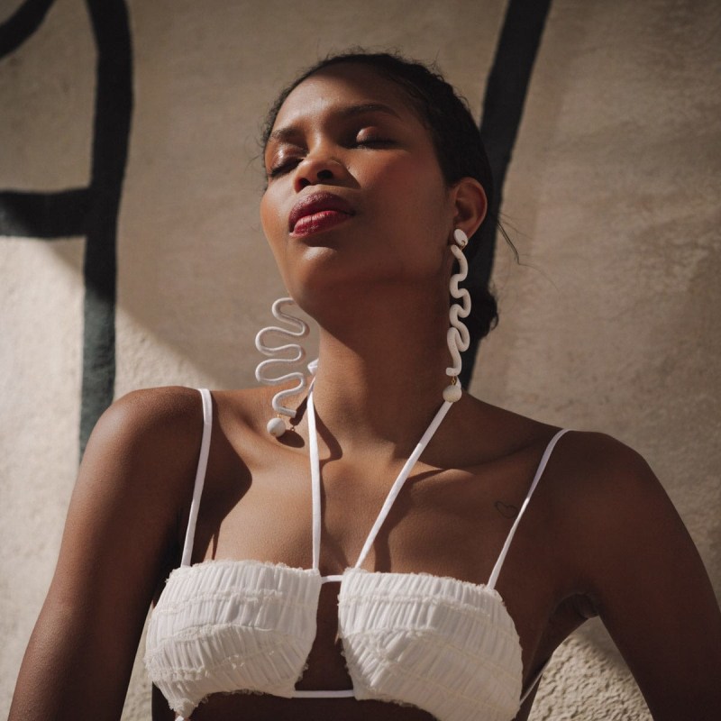 Cool statement earrings store