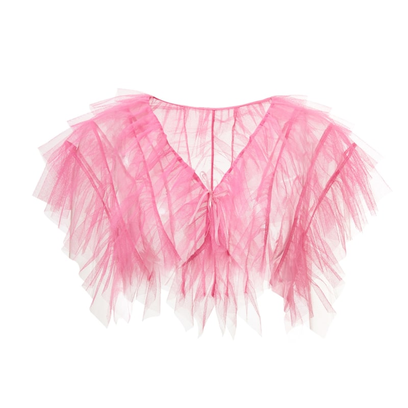 Thumbnail of Tulle Bolero Flamingo Pink image