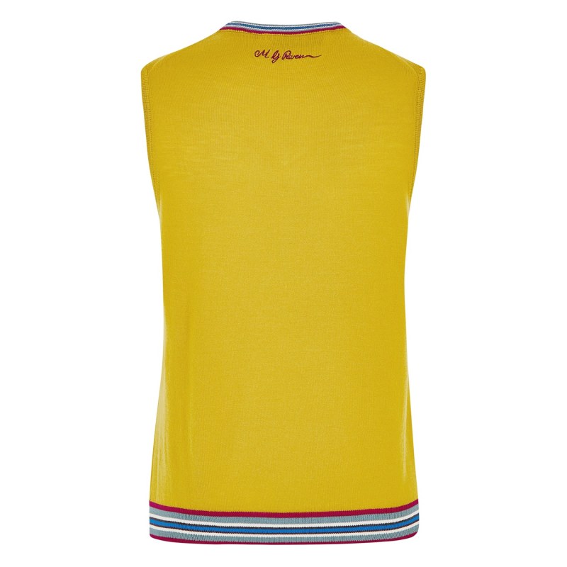 Thumbnail of Mustard Extrafine Merino Tank Top image