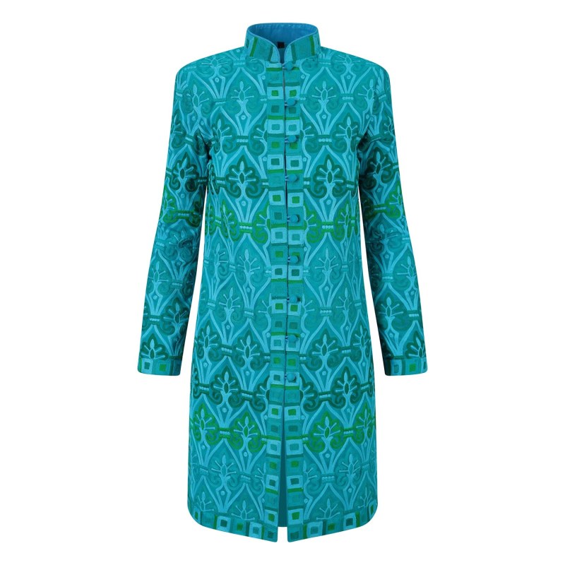 Turquoise dress jacket online