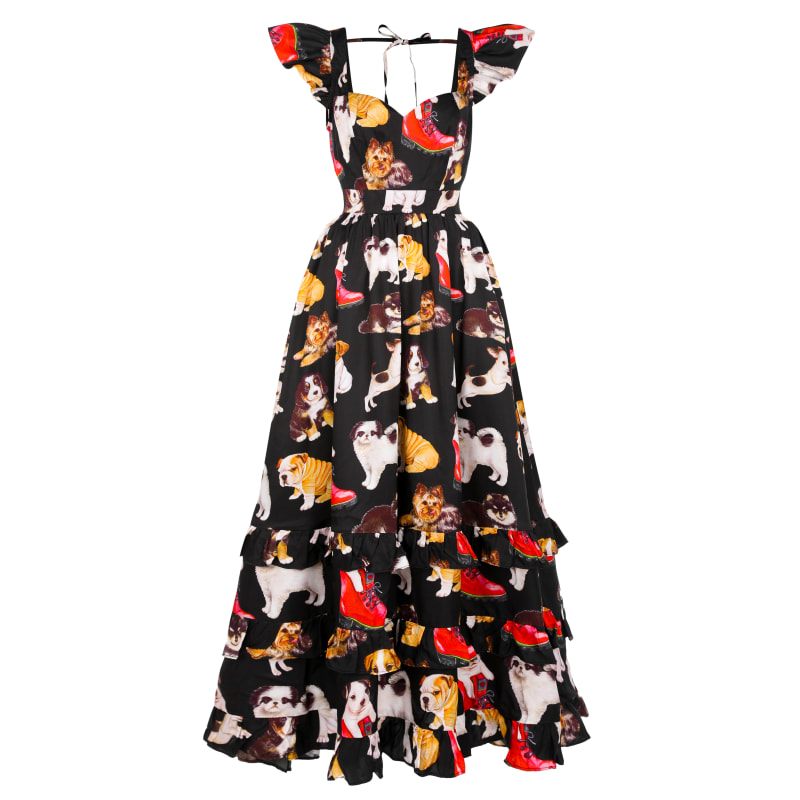 Thumbnail of Black Puppy Love Fairytale Dress image