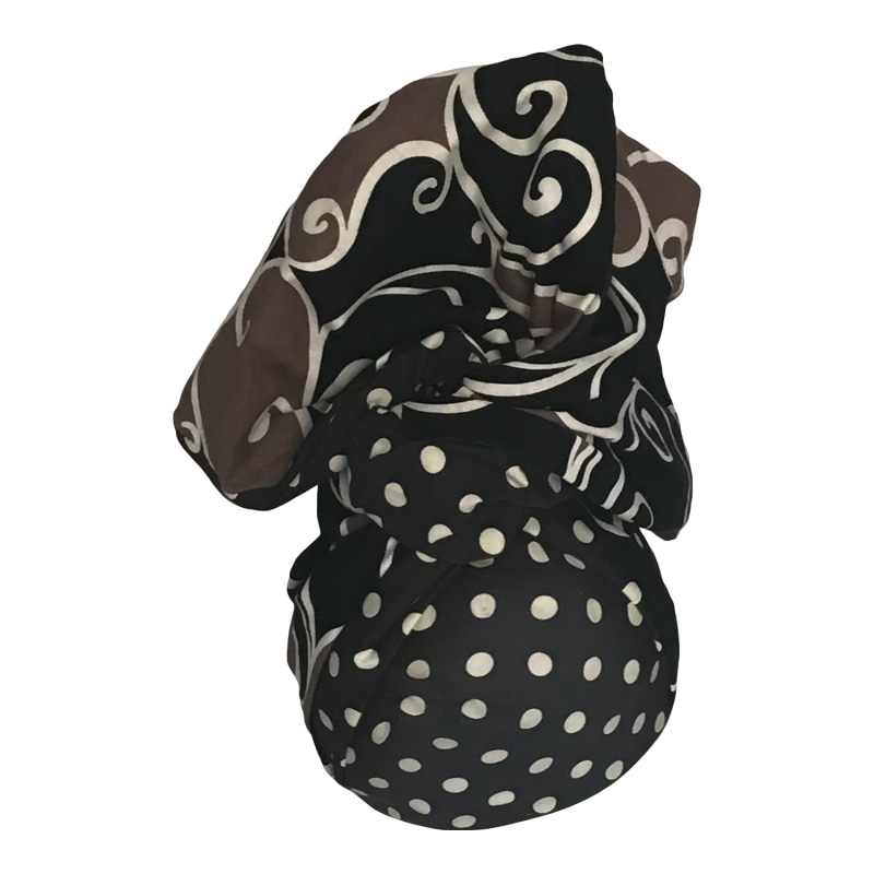 Thumbnail of Twisturban Turban Mixed Dots & Vines image