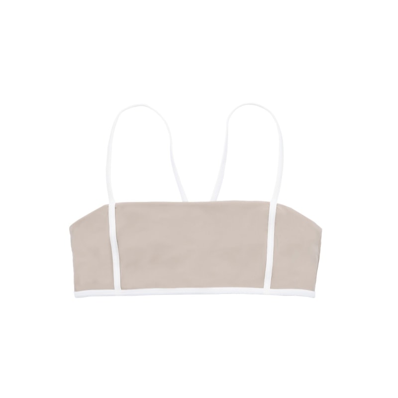 Thumbnail of Brisbane Classic Style Bikini Top In Sand image