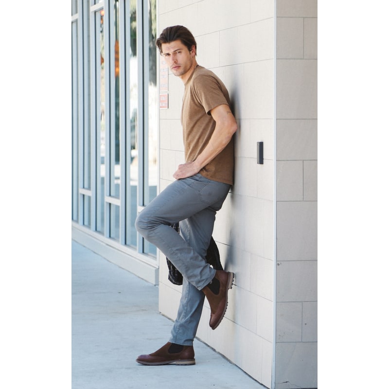 Brown brogue chelsea boots online