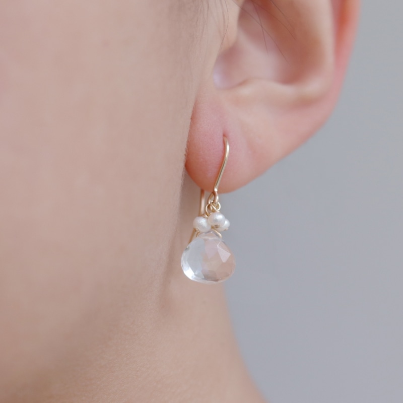 Thumbnail of Rock Crystal Earrings image