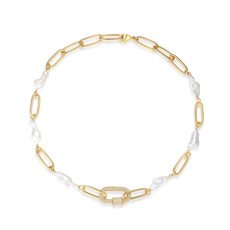 Freeform Gemstone Brass Anklets Freeform Gemstone Brass Anklets