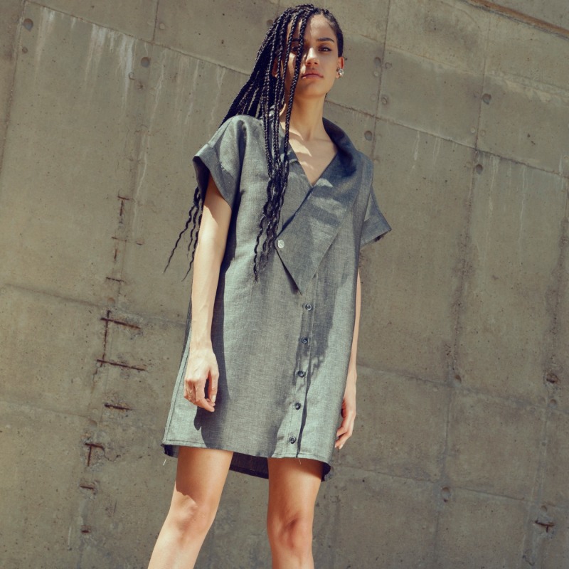 Thumbnail of Island Linen Shirt Dress image