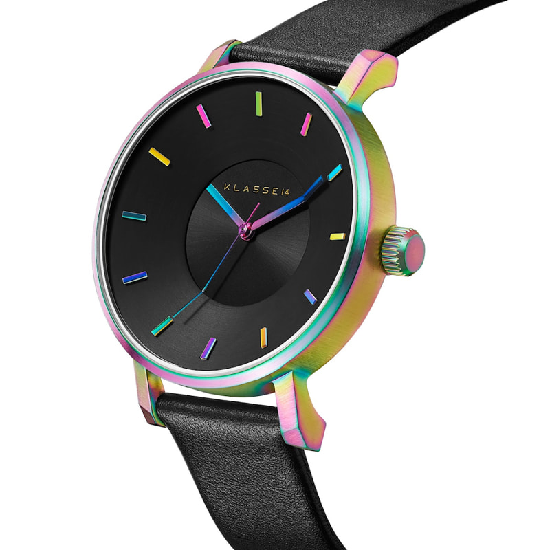 Volare Rainbow Black 42Mm by KLASSE14