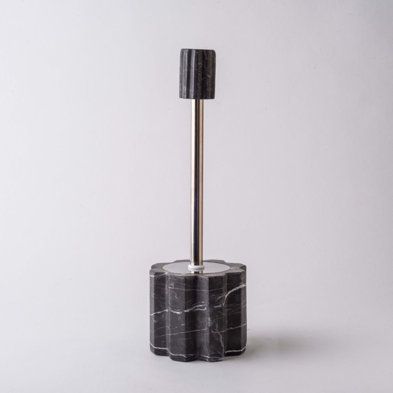 Thumbnail of Toilet Brush Tauro - Black Marble image