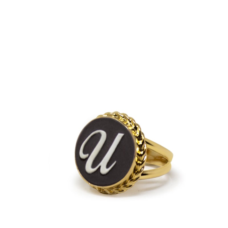 Sweet Monogram Ring