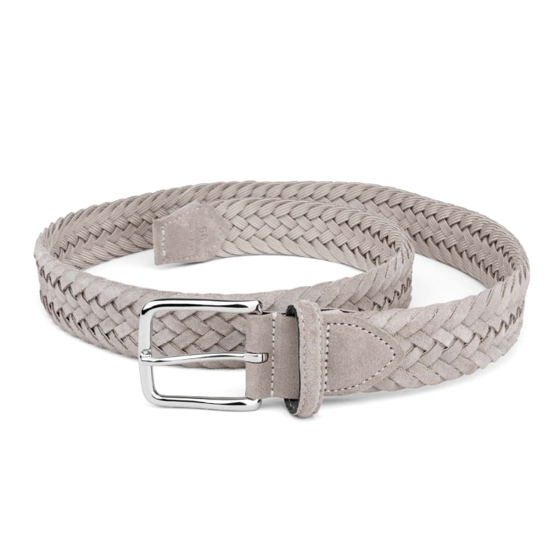 Thumbnail of Braided Suede Belt Desert Beige Brunello image