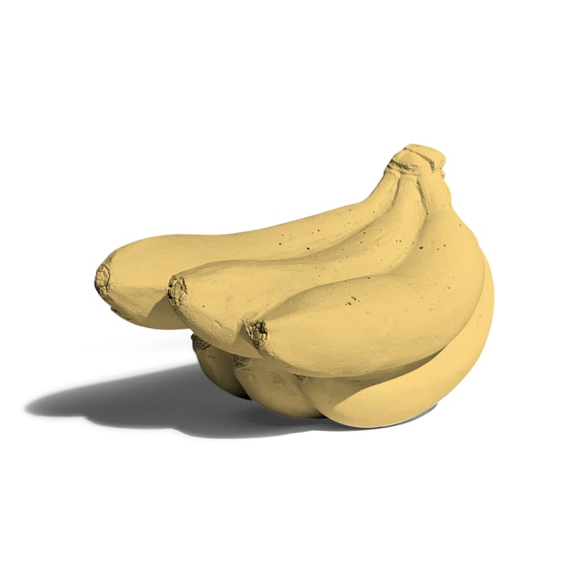 Thumbnail of Ornamental Concrete Banana Bunch Of Six Yellow image