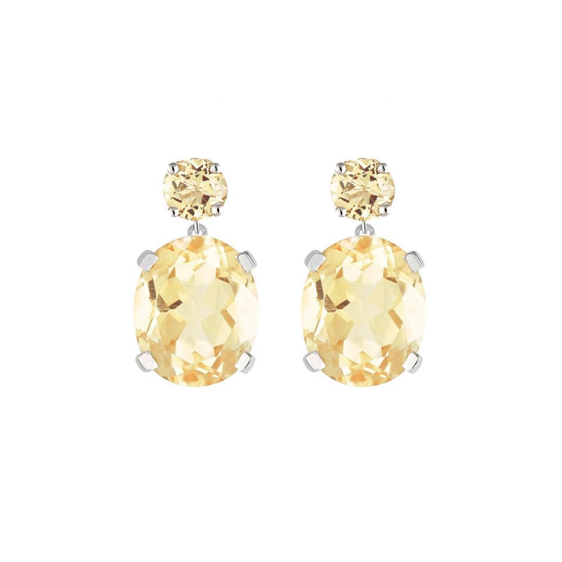 Thumbnail of Citrine Drop Earrings image