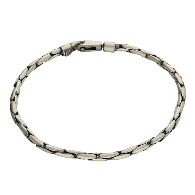 Thumbnail of Men's oxidised silver bracelet image