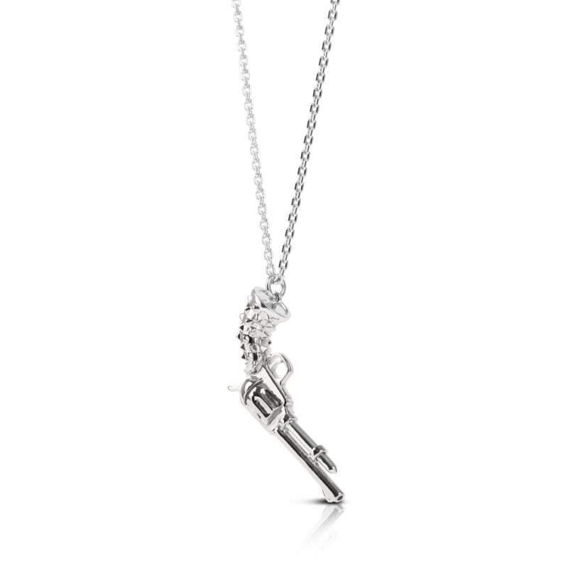 Thumbnail of Gun Pendant Silver image