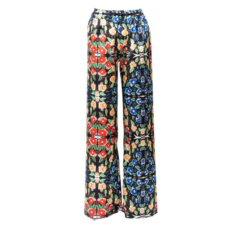 Thumbnail of Colorful Floral Print Pyjama Pants image