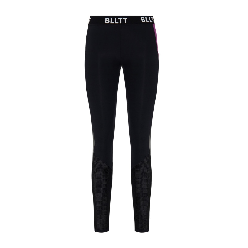 sport leggings with odor-control, Viola, M/L, Black