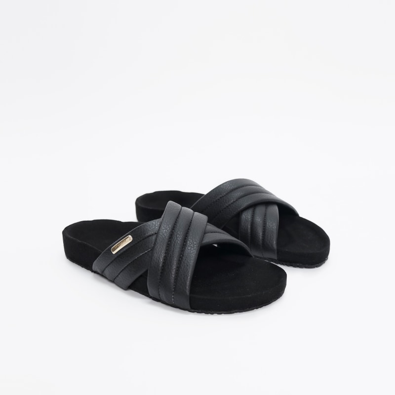 Thumbnail of Portonovi Vegea Slippers In Oyster Black image