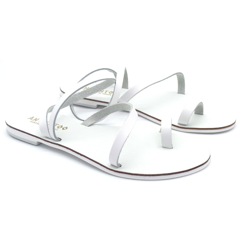 Thumbnail of Toe Ring Sandals Mania White image