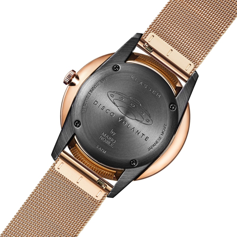 Thumbnail of Disco Volante Rose Gold Black Mesh 36Mm image