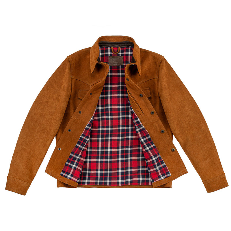 Sequoia Trucker Suede Jacket - Gold | Lastwolf | Wolf & Badger Sequoia Trucker Suede Jacket - Gold | Lastwolf | Wolf & Badger