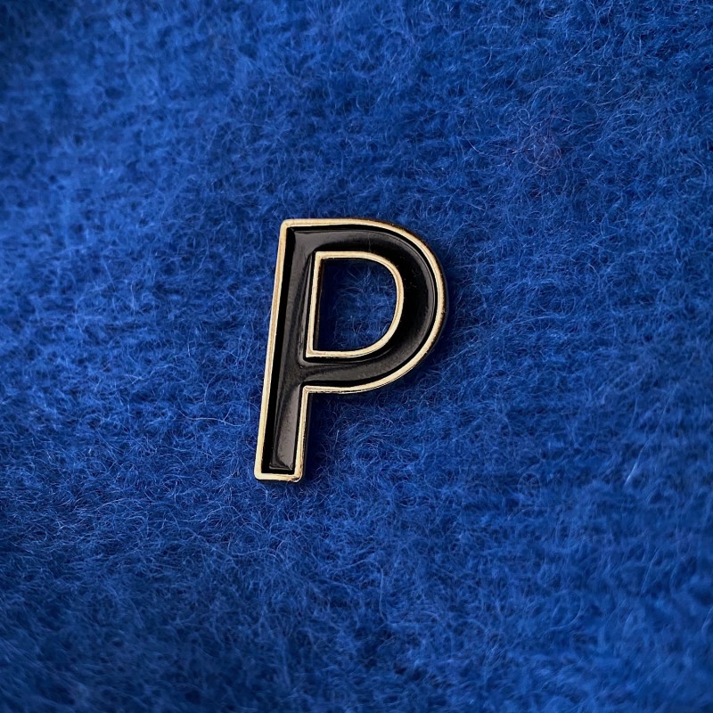 Thumbnail of Enamel Letter P Pin image