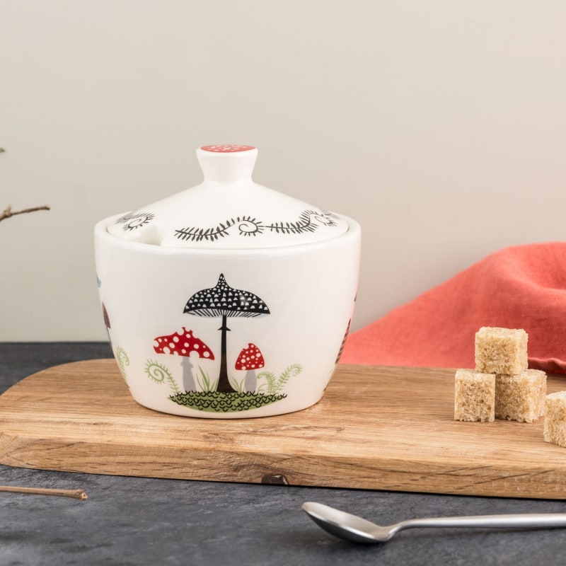 Thumbnail of Toadstool Sugar Bowl With Lid image