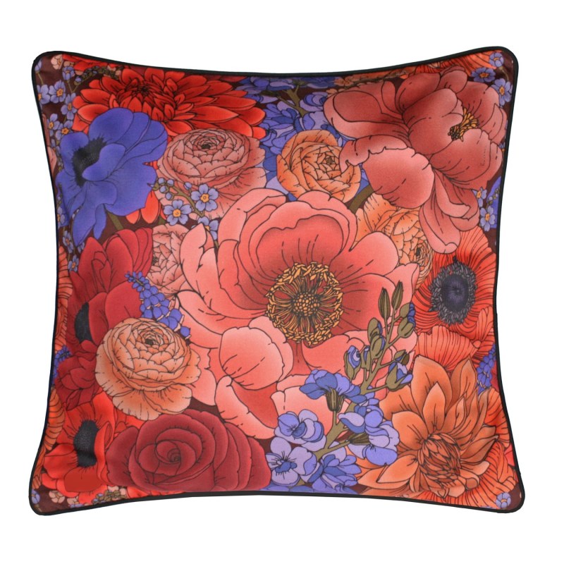 Thumbnail of The Winter Floral Cushion - 45x45cm image