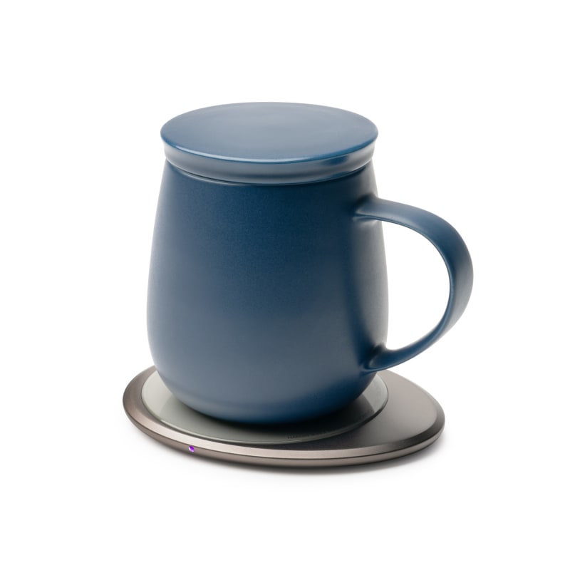 Ui Ceramic Self-Heating Mug - Deep Navy by OHOM