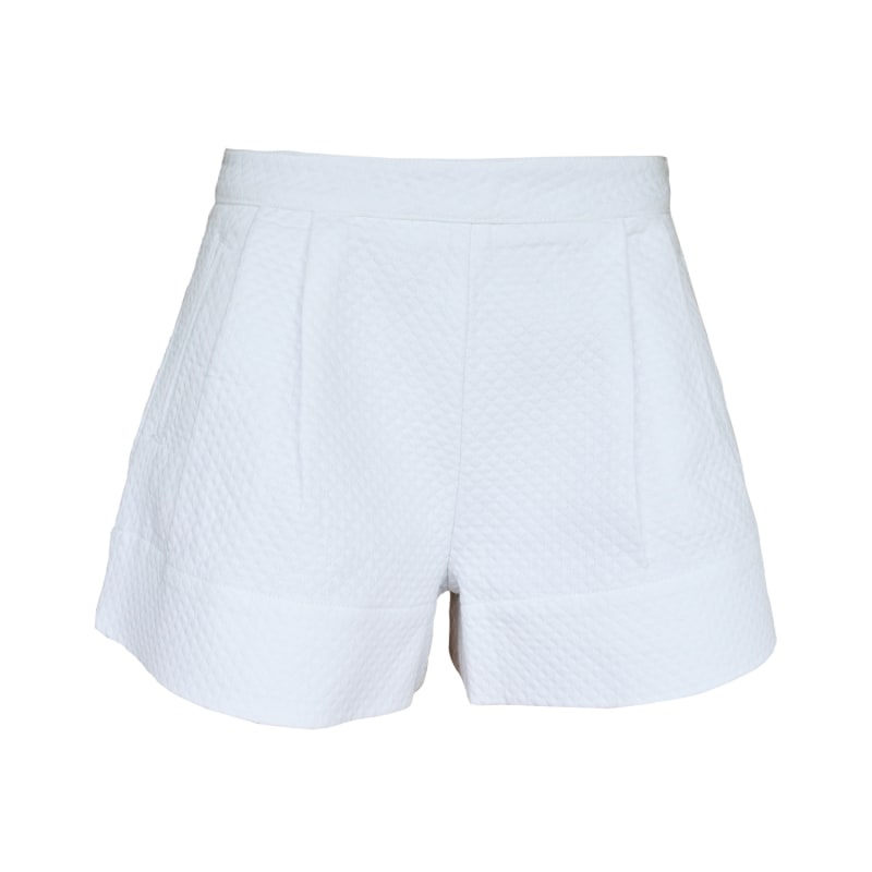 Thumbnail of White Wide-Shorts image