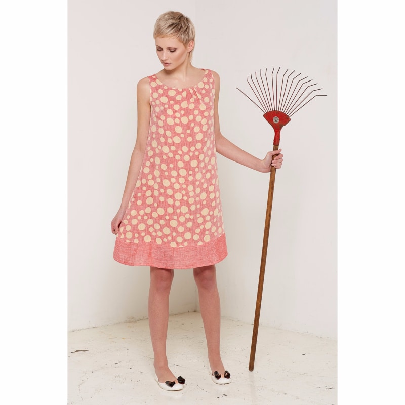 Thumbnail of Linen Arabella Dress Rose image