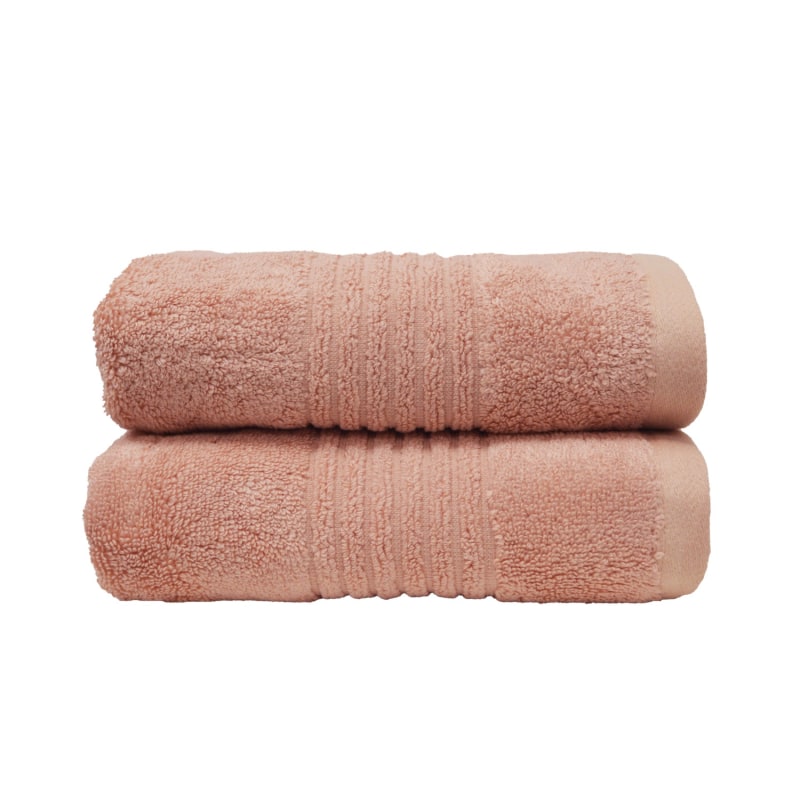 Organic Cotton Bath Towel Set - Blush Pink, Misona