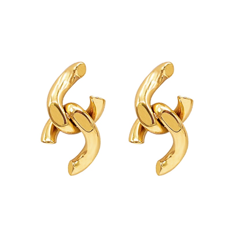 Thumbnail of Broken Chain Earrings image