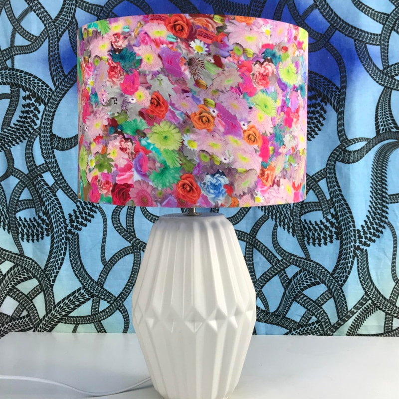 Thumbnail of Aster Silk Lampshade image