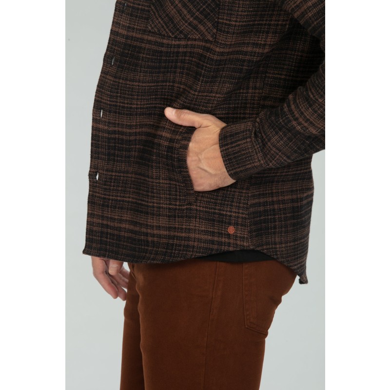 Thumbnail of Umber Black Tweed Shacket image