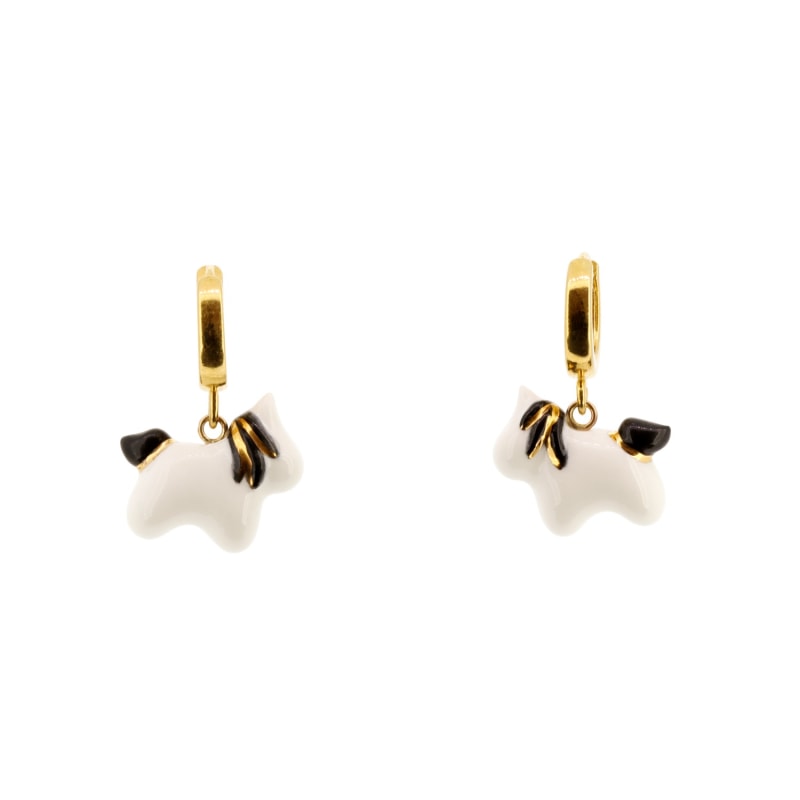 Horse earrings gold shop
