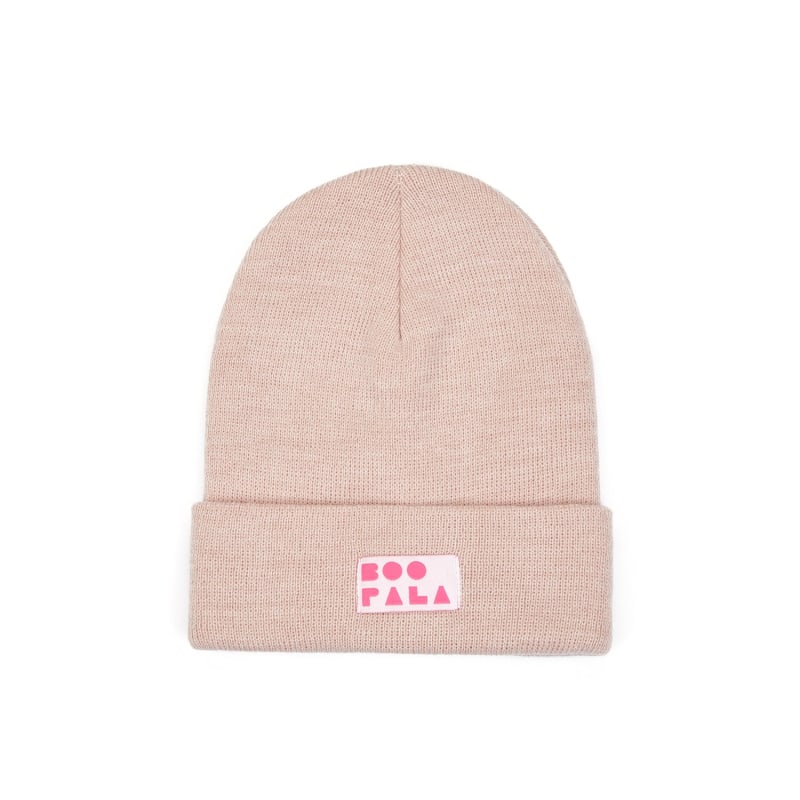 Thumbnail of Unisex Boo Beanie Hat - Pink & Purple image