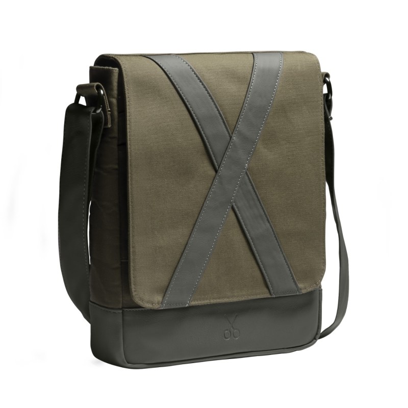 Zich voorstellen Veronderstelling Laatste Unisex Design Vertical Messenger Bag Methone - Jungle | KAFT | Wolf & Badger